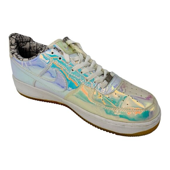 Size 12 - Nike Air Force 1 Premium iD Low Iridescent 779431-991 NO BOX DS RARE - Picture 2 of 11